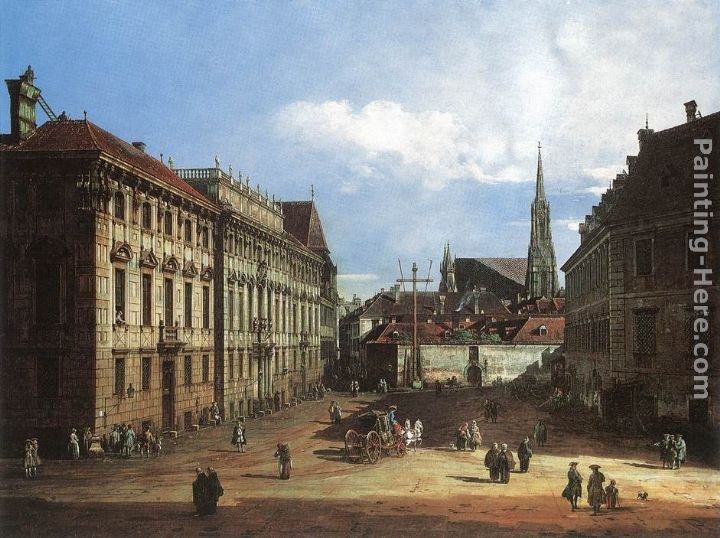 Bernardo Bellotto Vienna, the Lobkowitzplatz